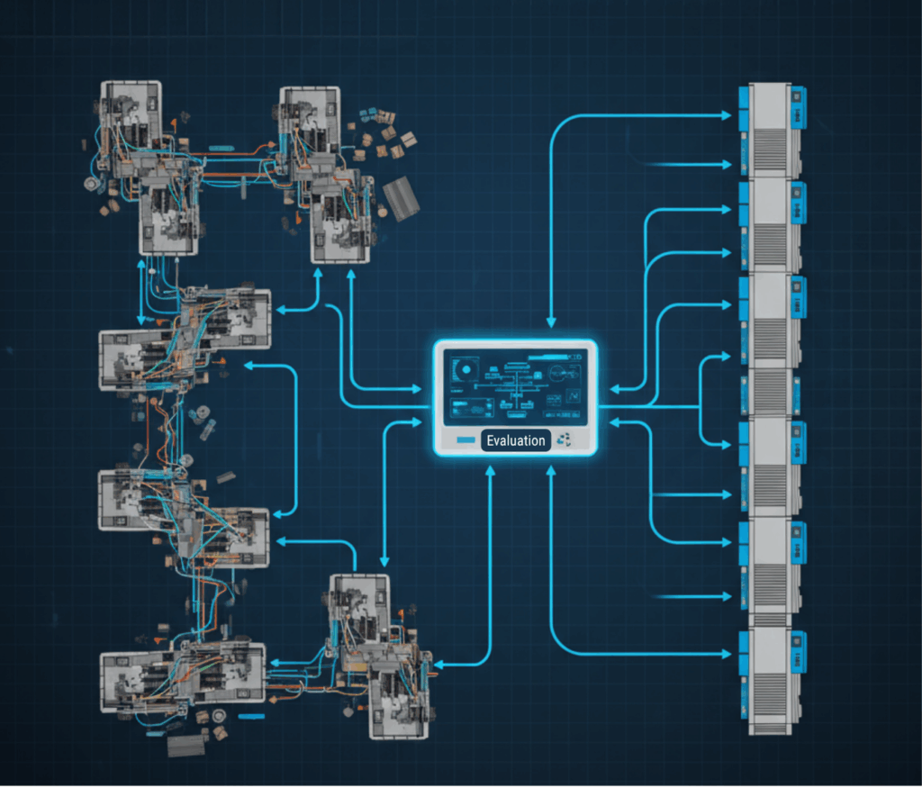 Evaluation von Produktionsoptimierungssoftware